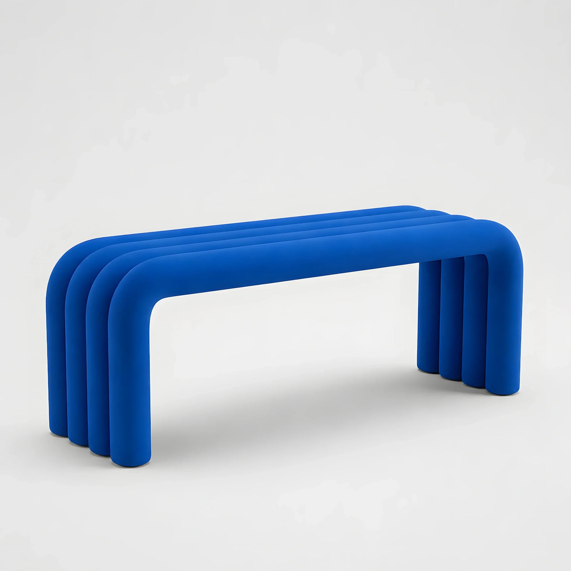 Luxury Modern Noodle Pipe Bench European Style for Villa