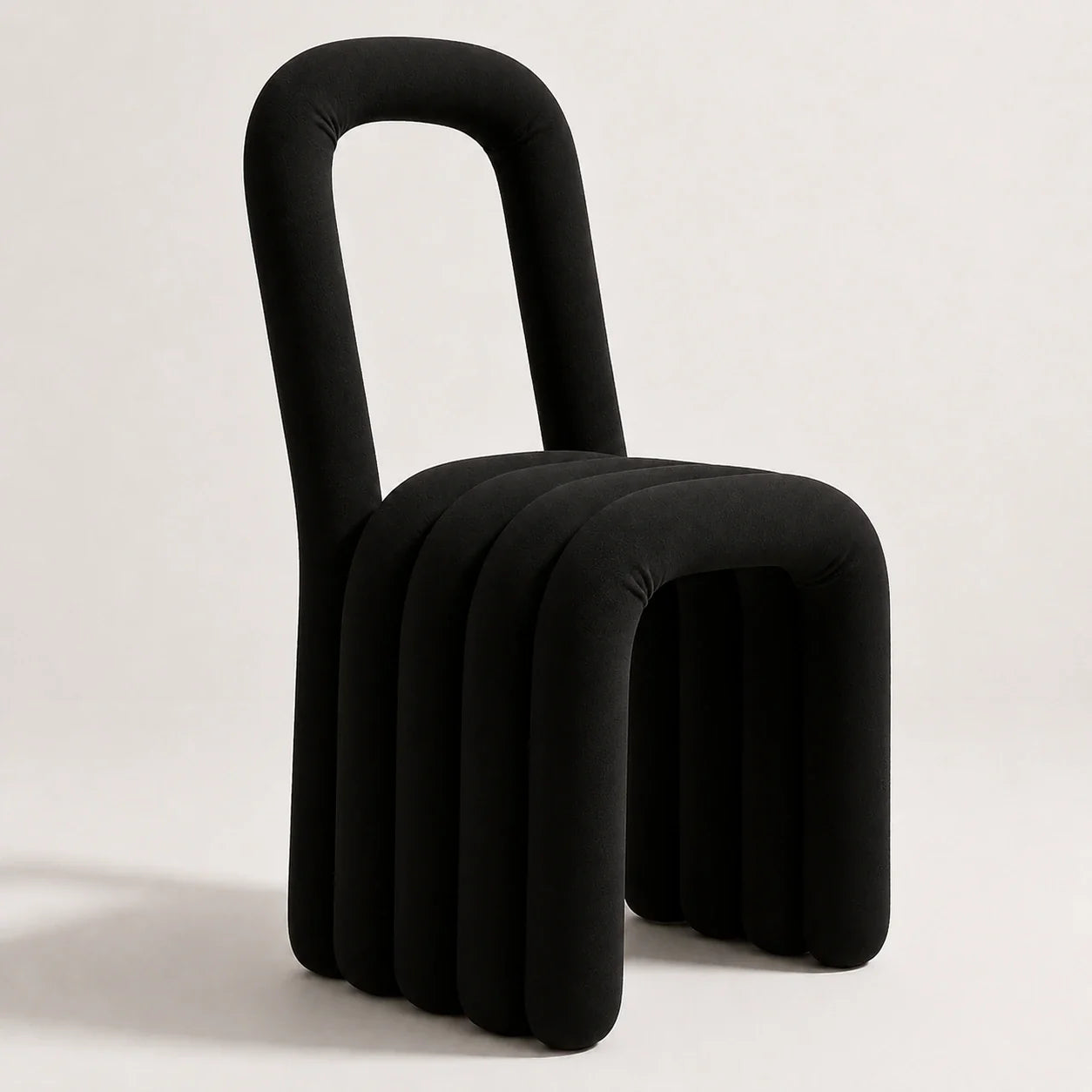Luxury Modern Noodle Pipe Chair European Style for Villa