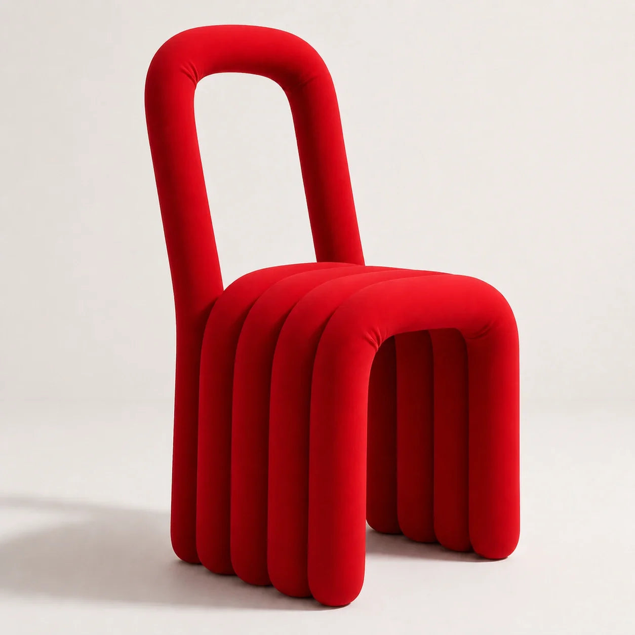 Luxury Modern Noodle Pipe Chair European Style for Villa