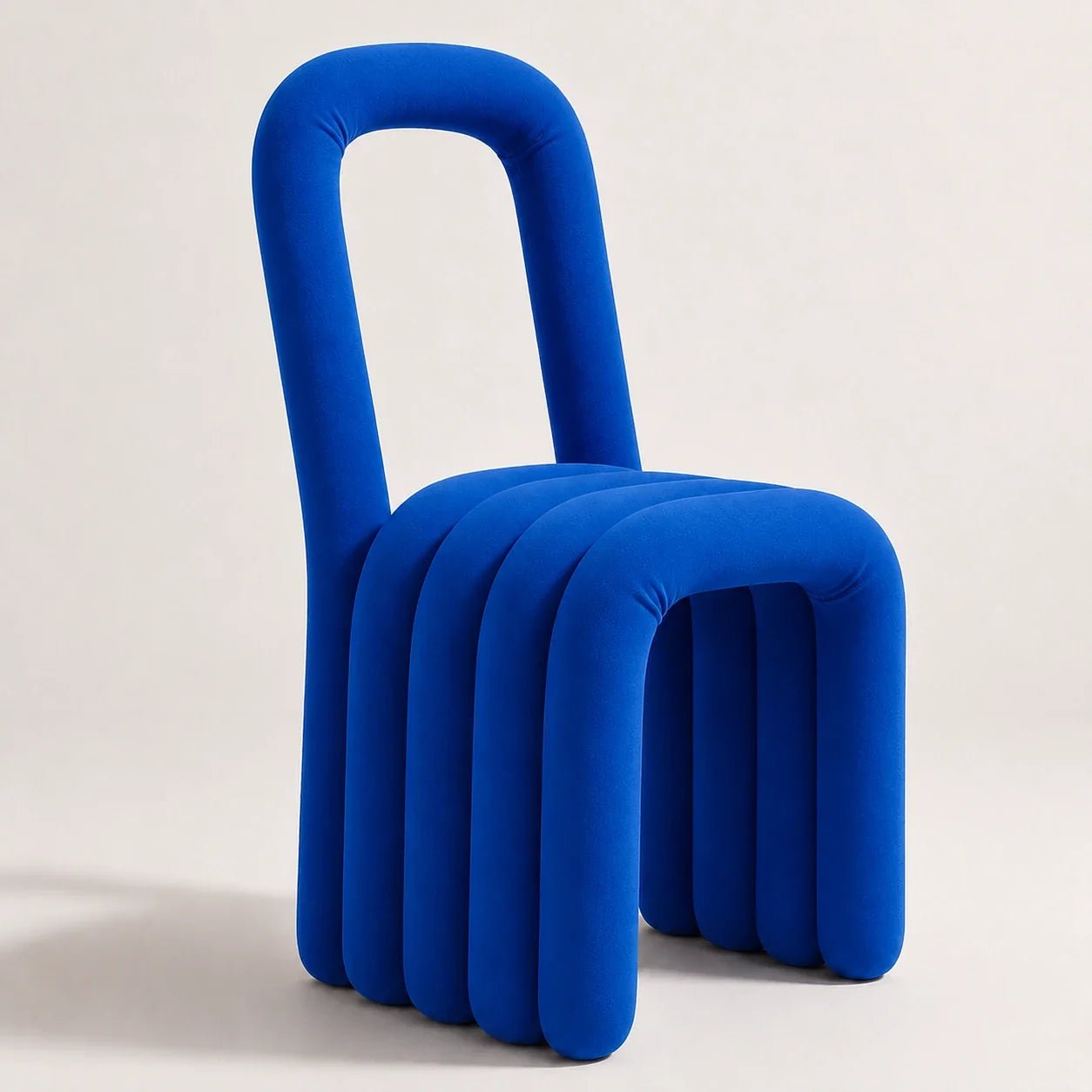 Luxury Modern Noodle Pipe Chair European Style for Villa