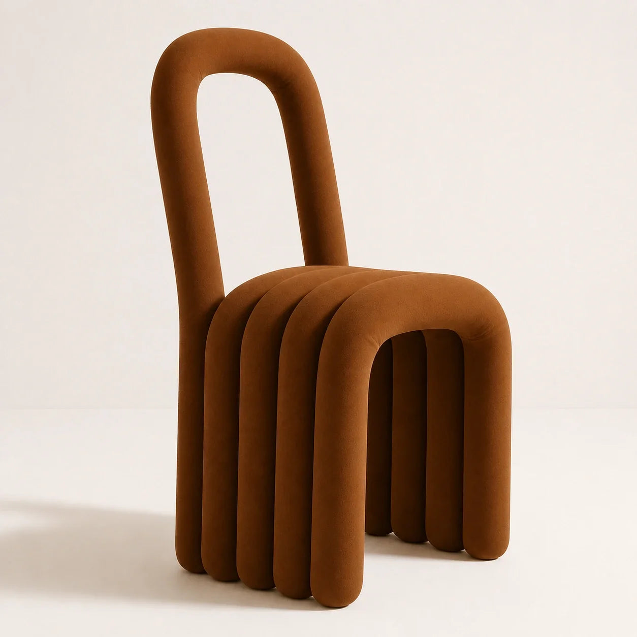 Luxury Modern Noodle Pipe Chair European Style for Villa