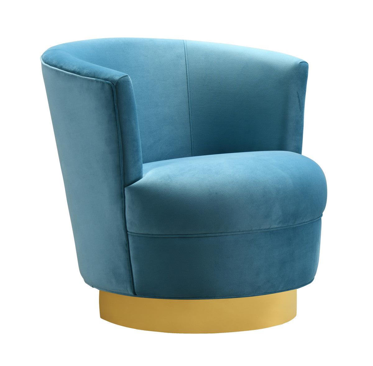 Luxury Modern Novak Swivel Chair European Style for Villa