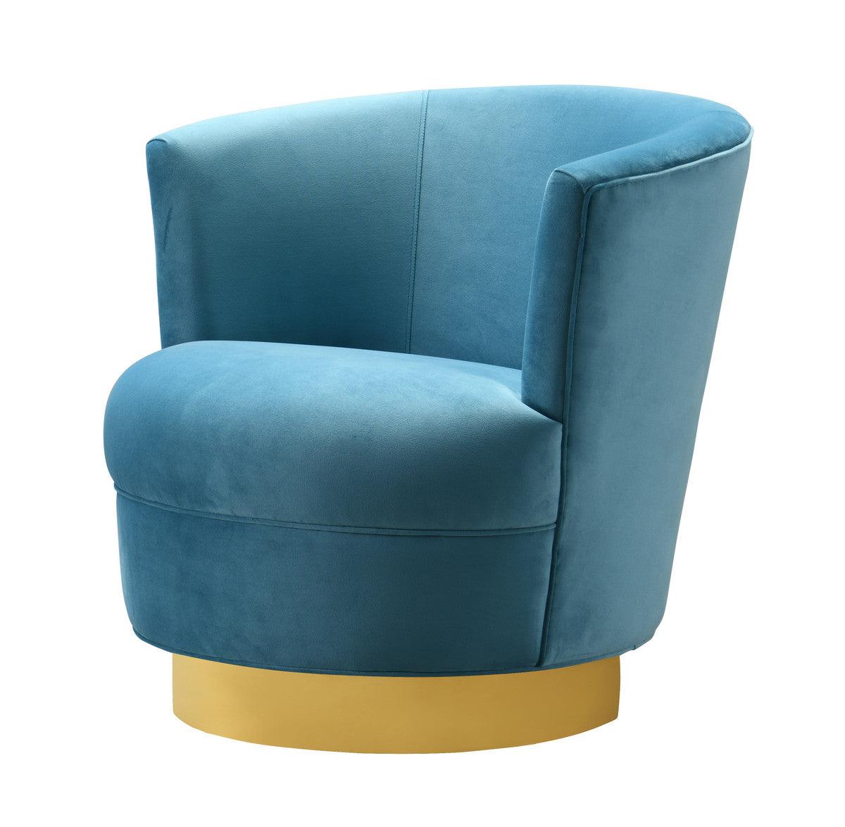 Luxury Modern Novak Swivel Chair European Style for Villa