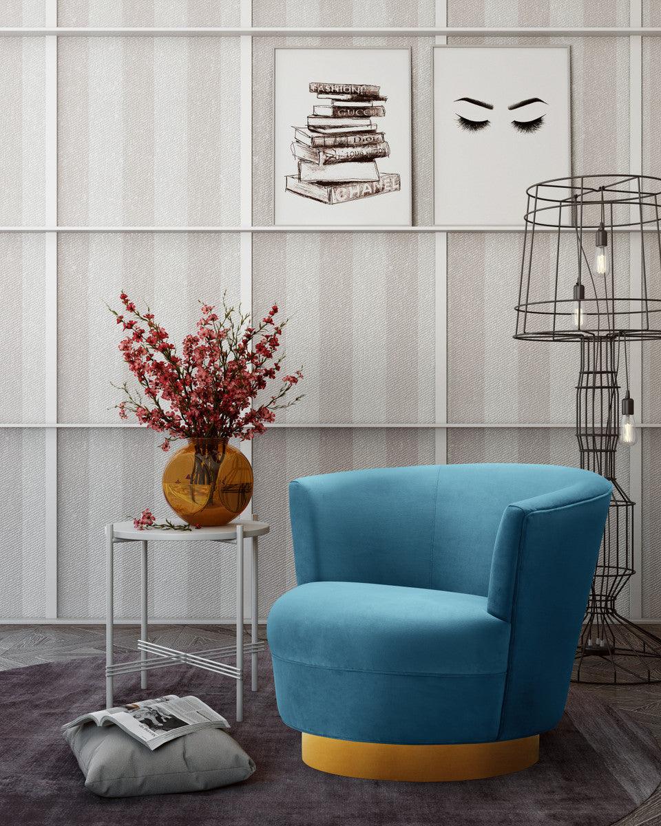 Luxury Modern Novak Swivel Chair European Style for Villa