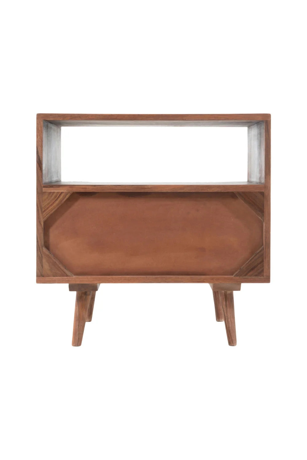 Luxury Modern O2 1-Drawer Nightstand European Style for Villa