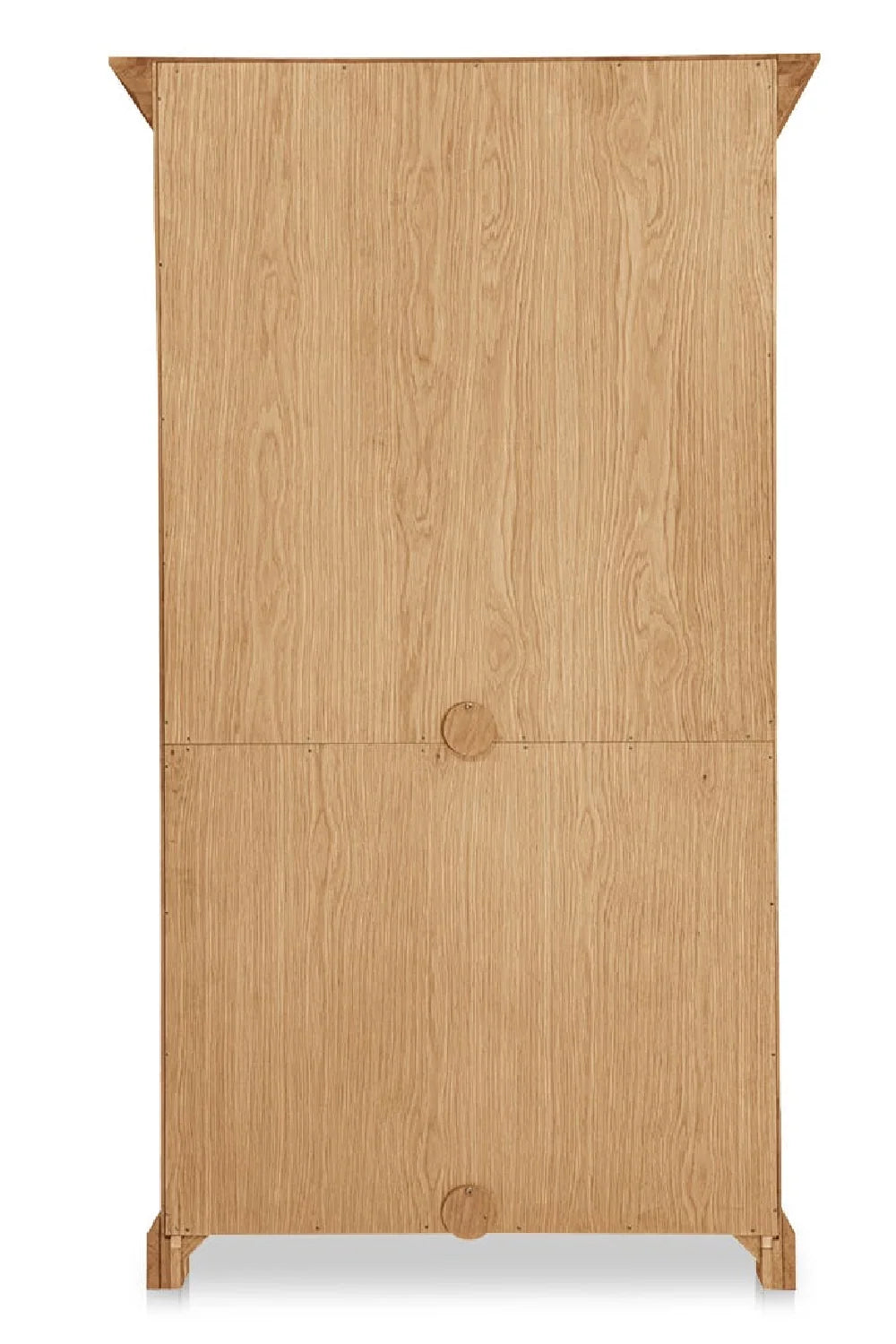 Luxury Modern Oak 4-Door Tall Cabinet European Style for Villa
