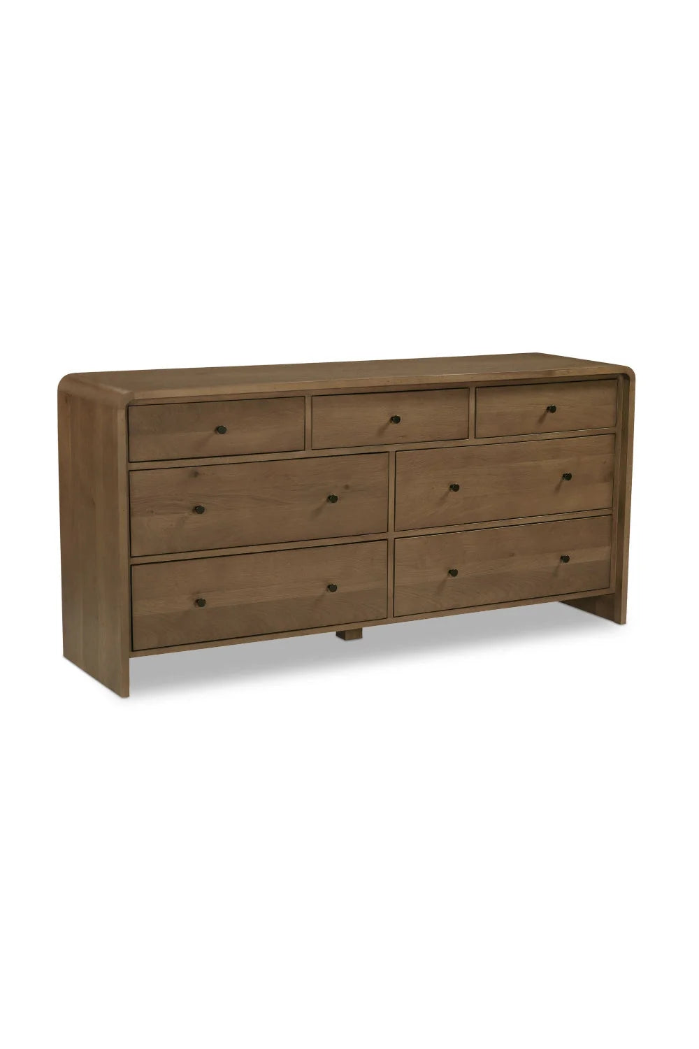 Luxury Modern Oak 7-Drawer Dresser European Style for Villa