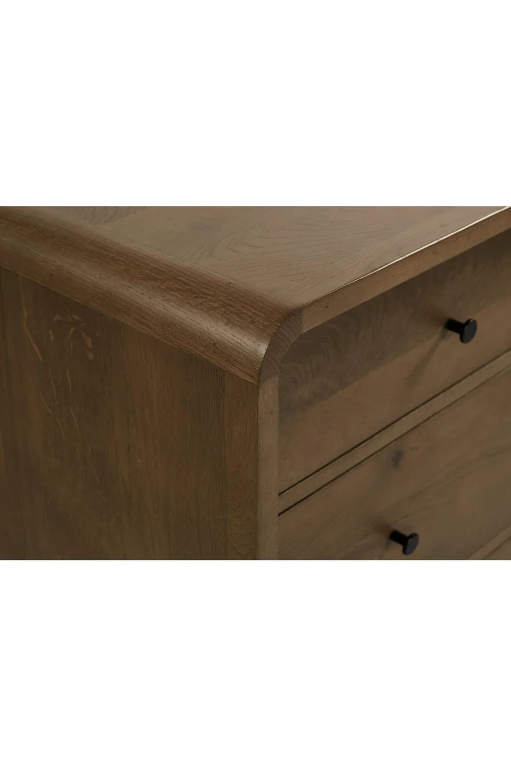 Luxury Modern Oak 7-Drawer Dresser European Style for Villa