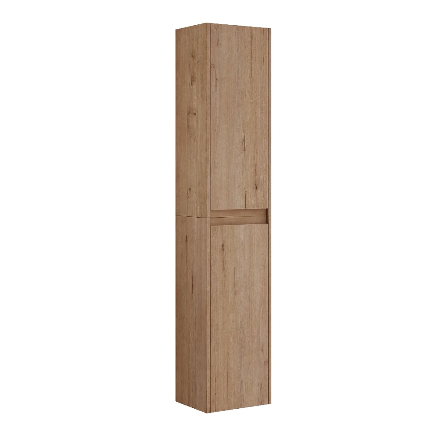 Luxury Modern Oak Bathroom Side Cabinet European Style for Villa