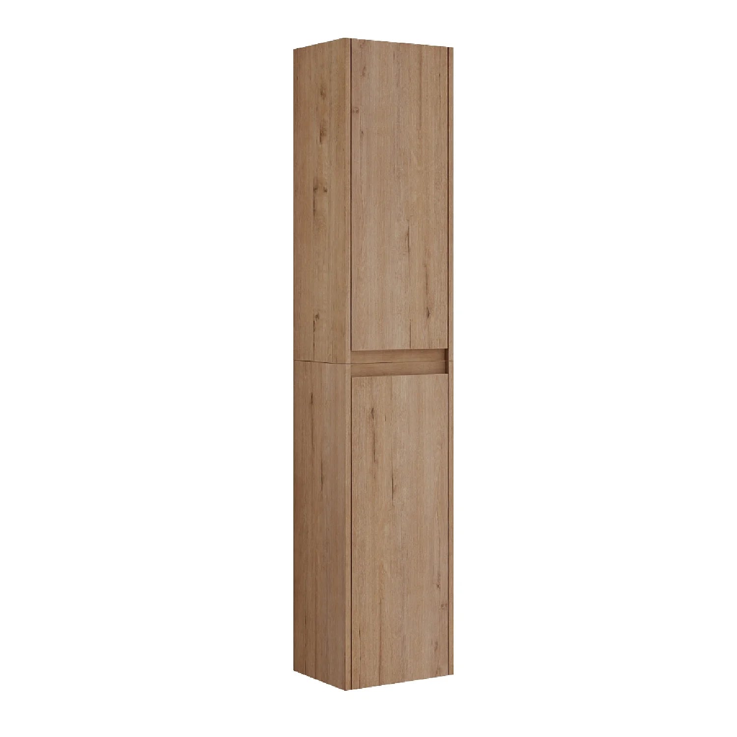 Luxury Modern Oak Bathroom Side Cabinet European Style for Villa