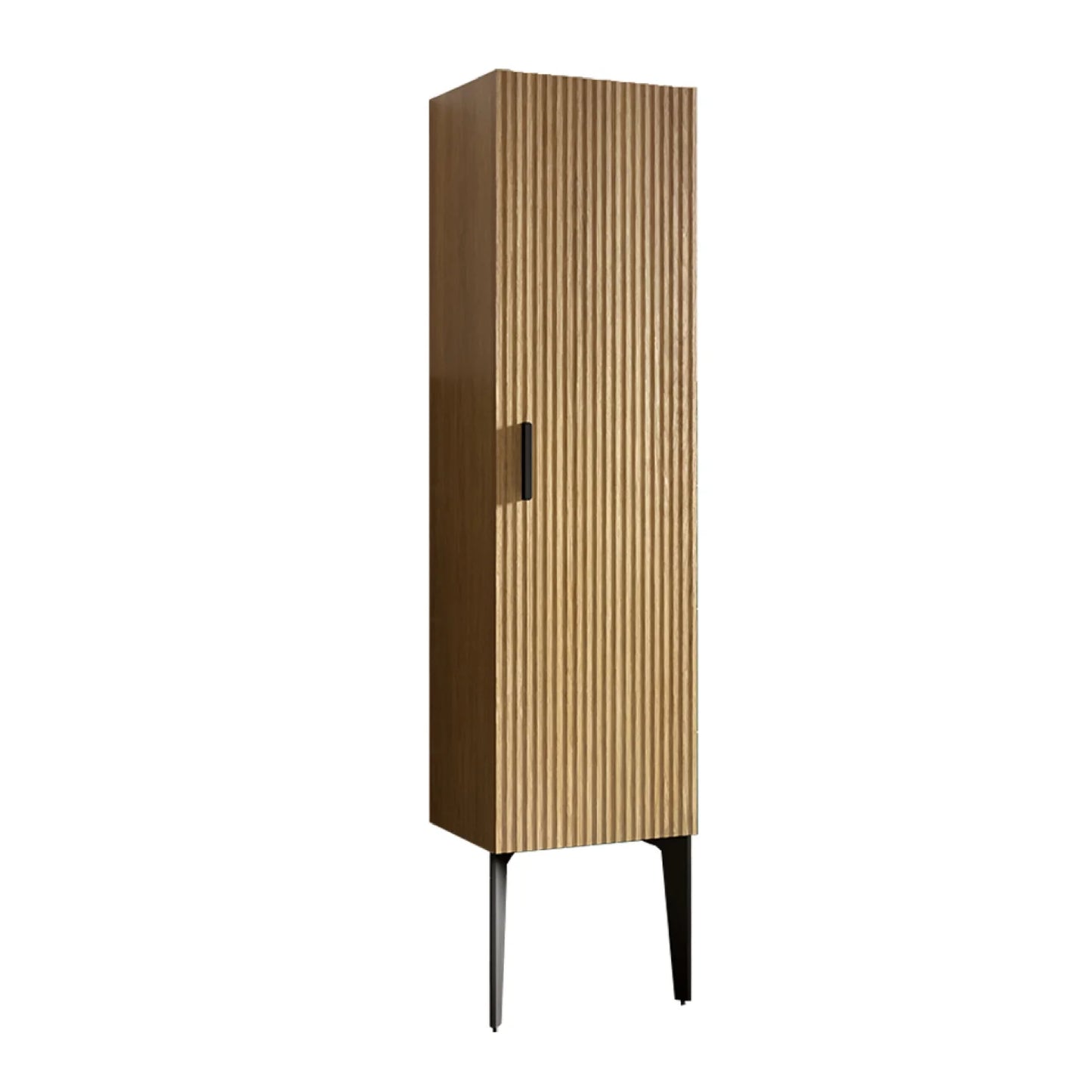 Luxury Modern Oak Freestanding Side Cabinet European Style for Villa