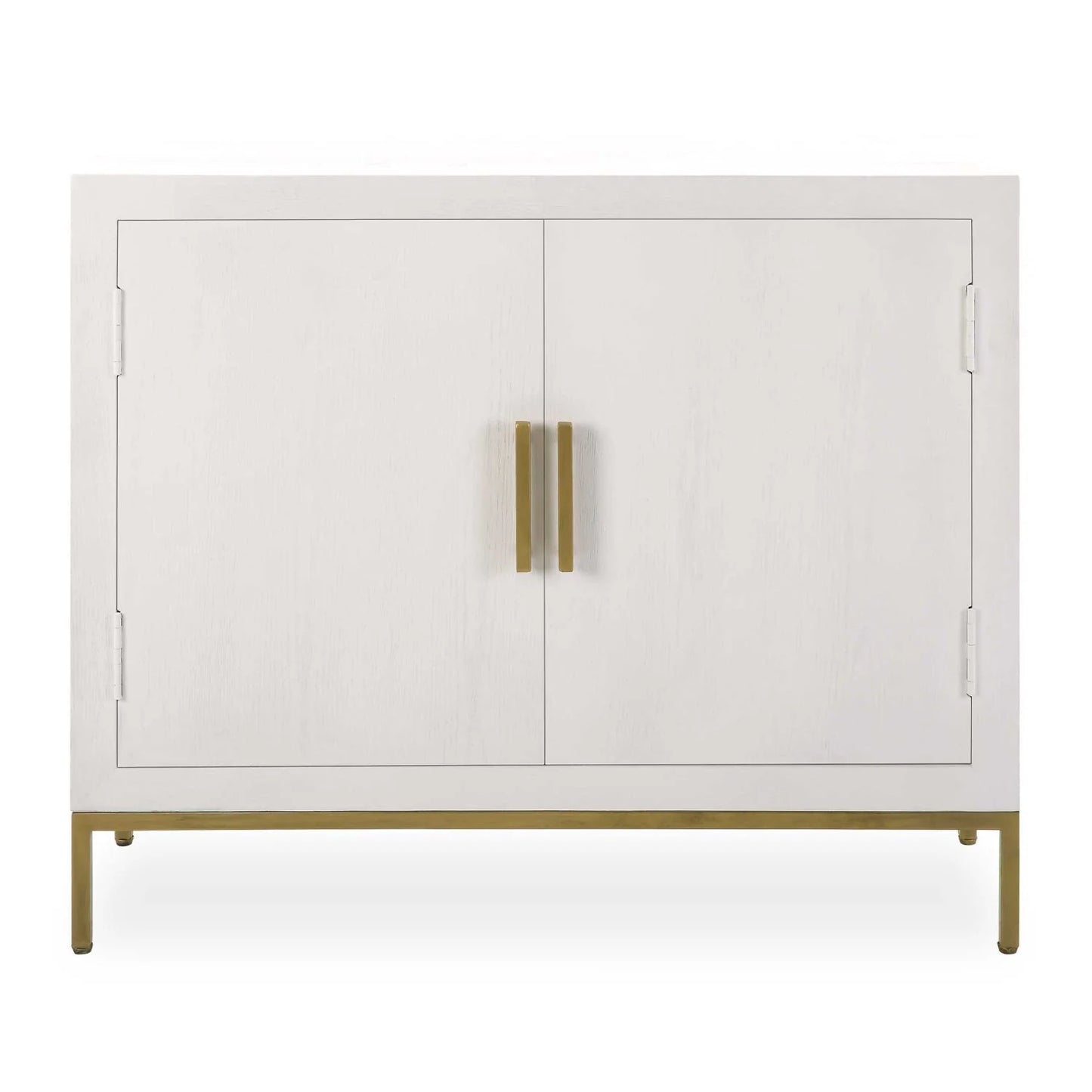 Luxury Modern Oak Wood 2-Door Cabinet European Style for Villa