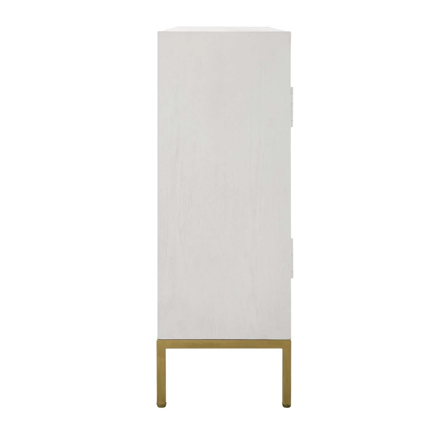 Luxury Modern Oak Wood 2-Door Cabinet European Style for Villa