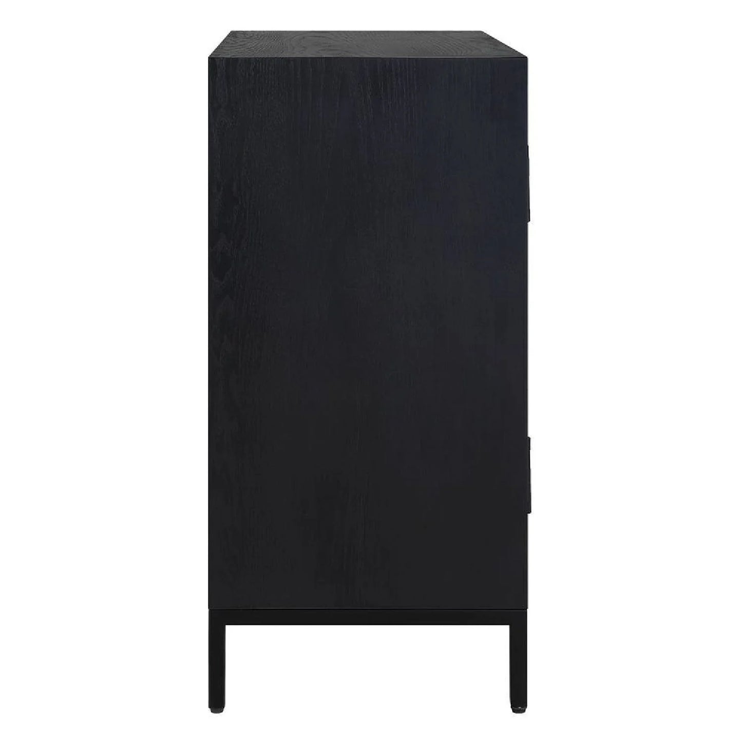 Luxury Modern Oak Wood 2-Door Cabinet European Style for Villa
