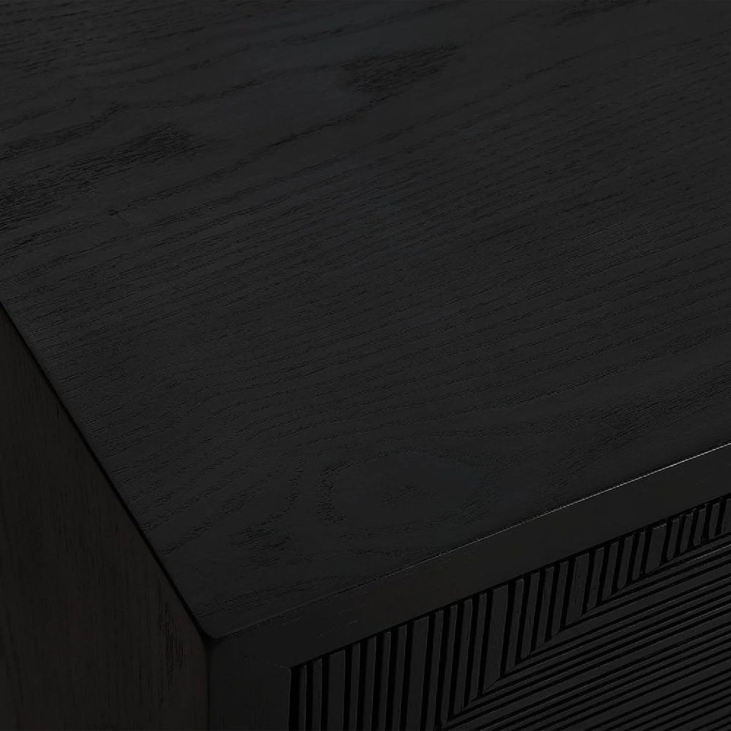 Luxury Modern Oak Wood 2-Door Cabinet European Style for Villa