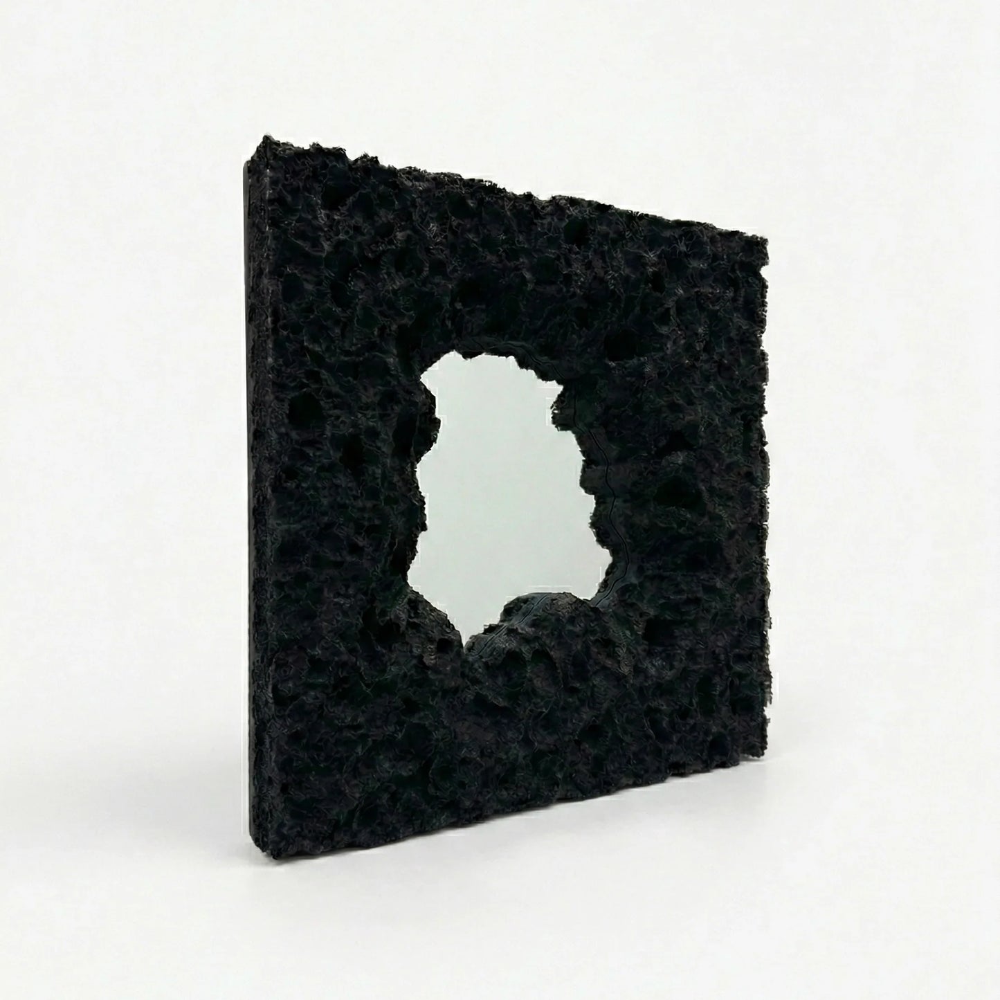 Luxury Modern Obsidian Breach Mirror European Style for Villa
