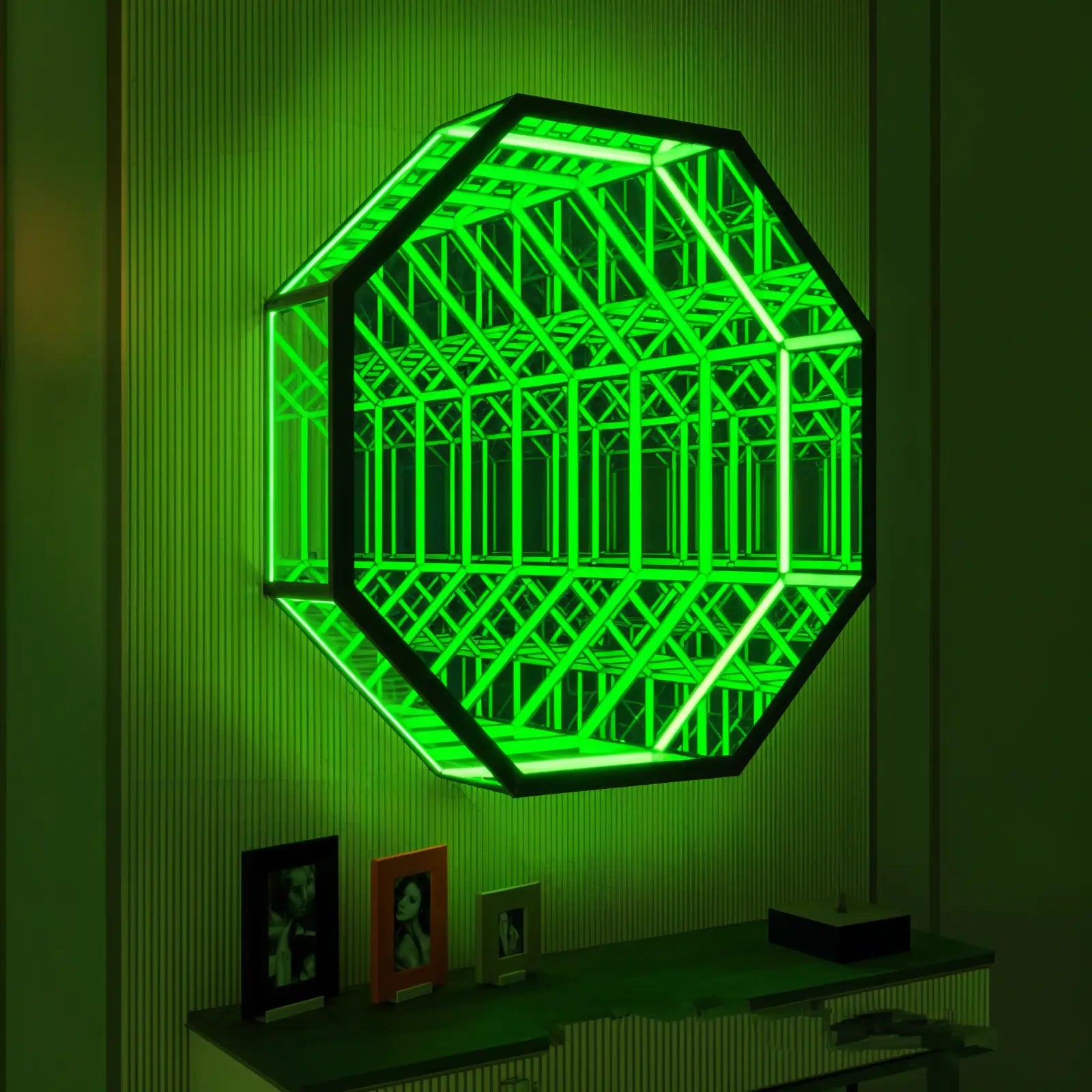 Luxury Modern Octagon Mirror European Style for Villa