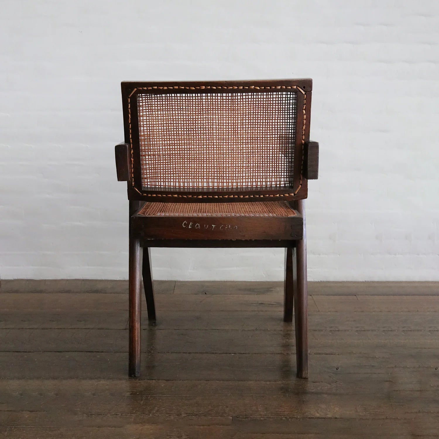 Luxury Modern Office Cane Dining Chair European Style for Villa