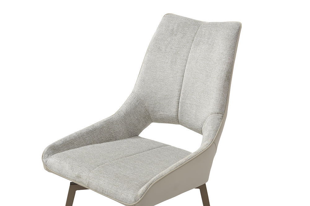 Luxury Modern Ohana Swivel Dining Chair European Style for Villa