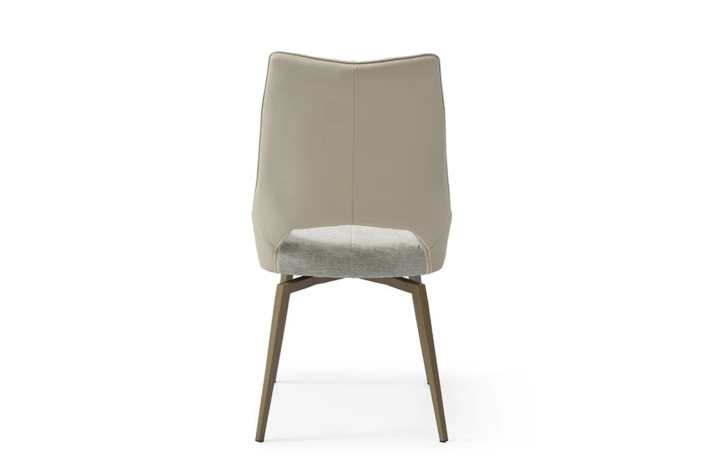 Luxury Modern Ohana Swivel Dining Chair European Style for Villa