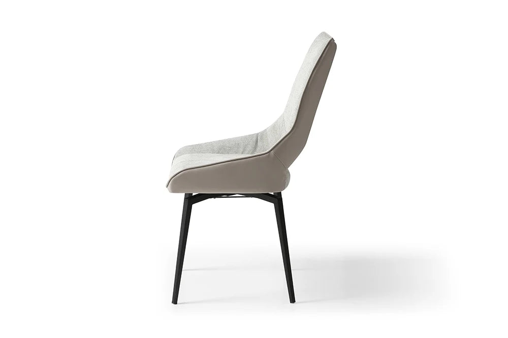 Luxury Modern Ohana Swivel Dining Chair European Style for Villa