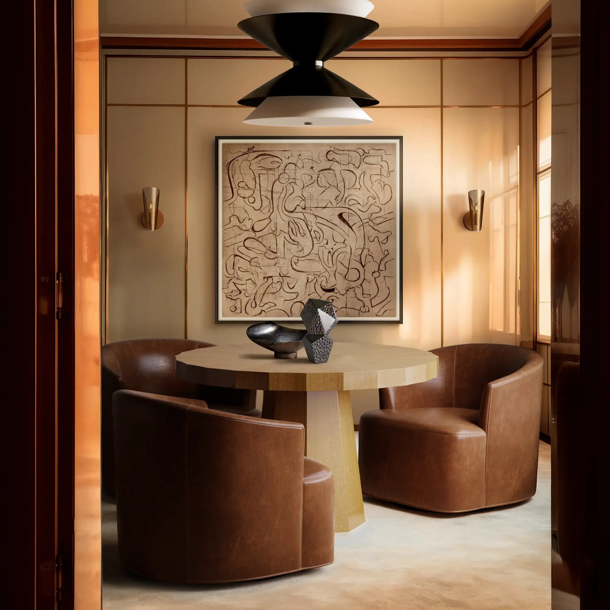 Luxury Modern Ondara Dining Table European Style for Villa