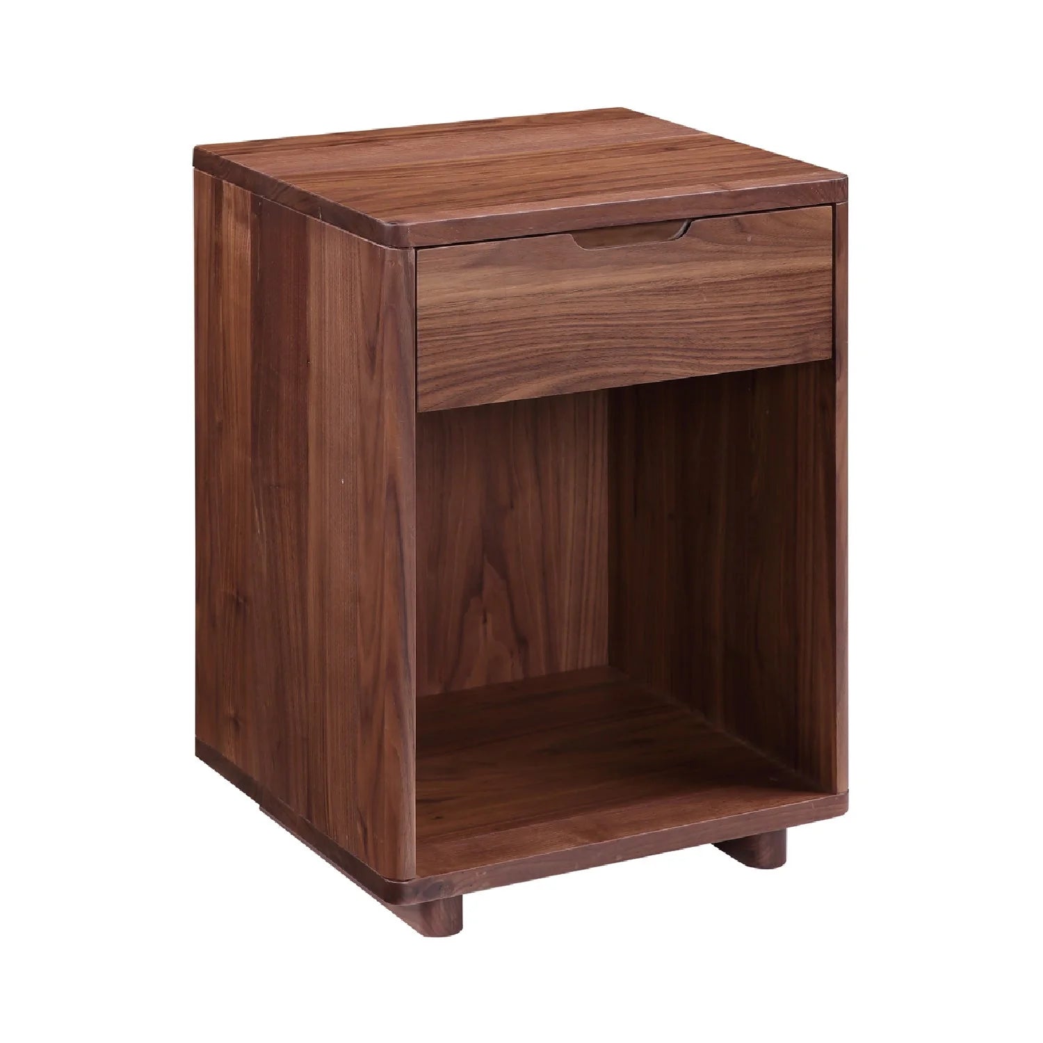 Luxury Modern Osamu 1-Drawer Nightstand European Style for Villa