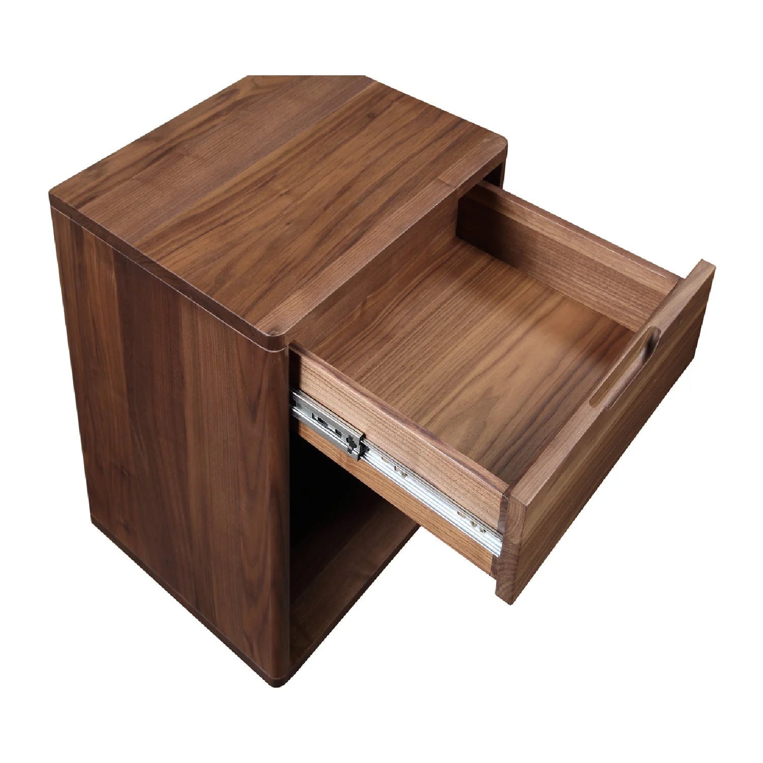Luxury Modern Osamu 1-Drawer Nightstand European Style for Villa