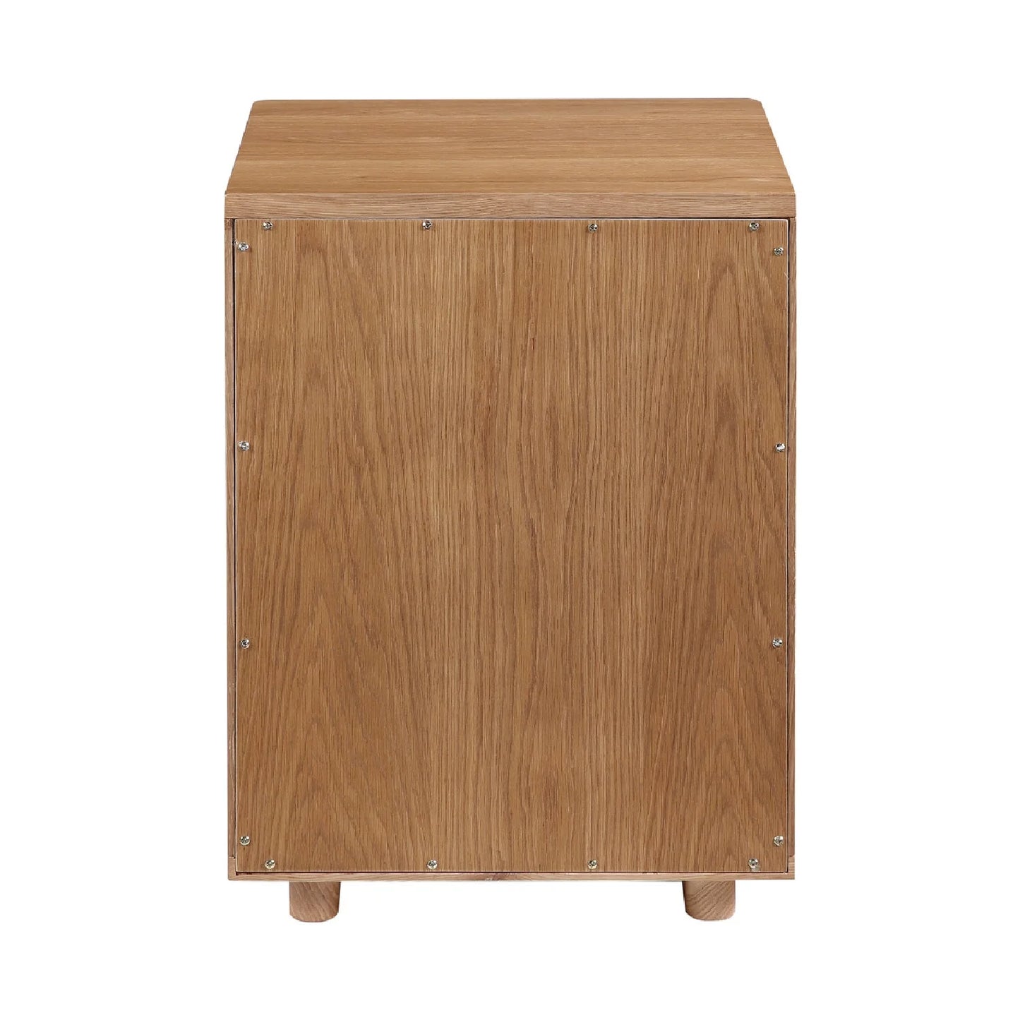 Luxury Modern Osamu 1-Drawer Nightstand European Style for Villa
