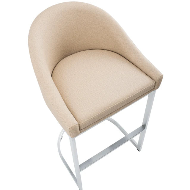 Luxury Modern Otto Counter Stool European Style for Villa