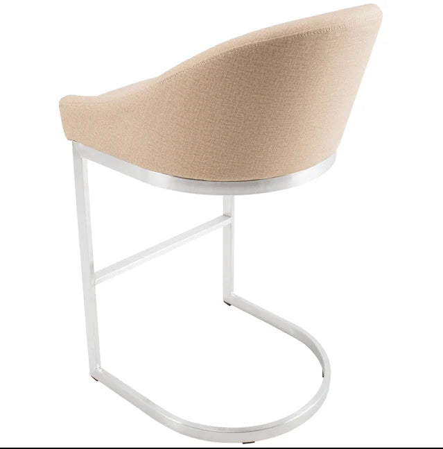Luxury Modern Otto Counter Stool European Style for Villa