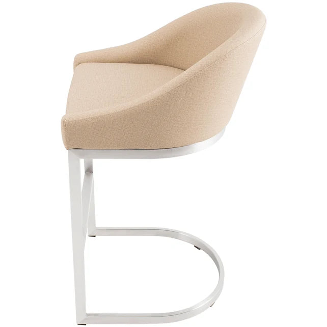 Luxury Modern Otto Counter Stool European Style for Villa