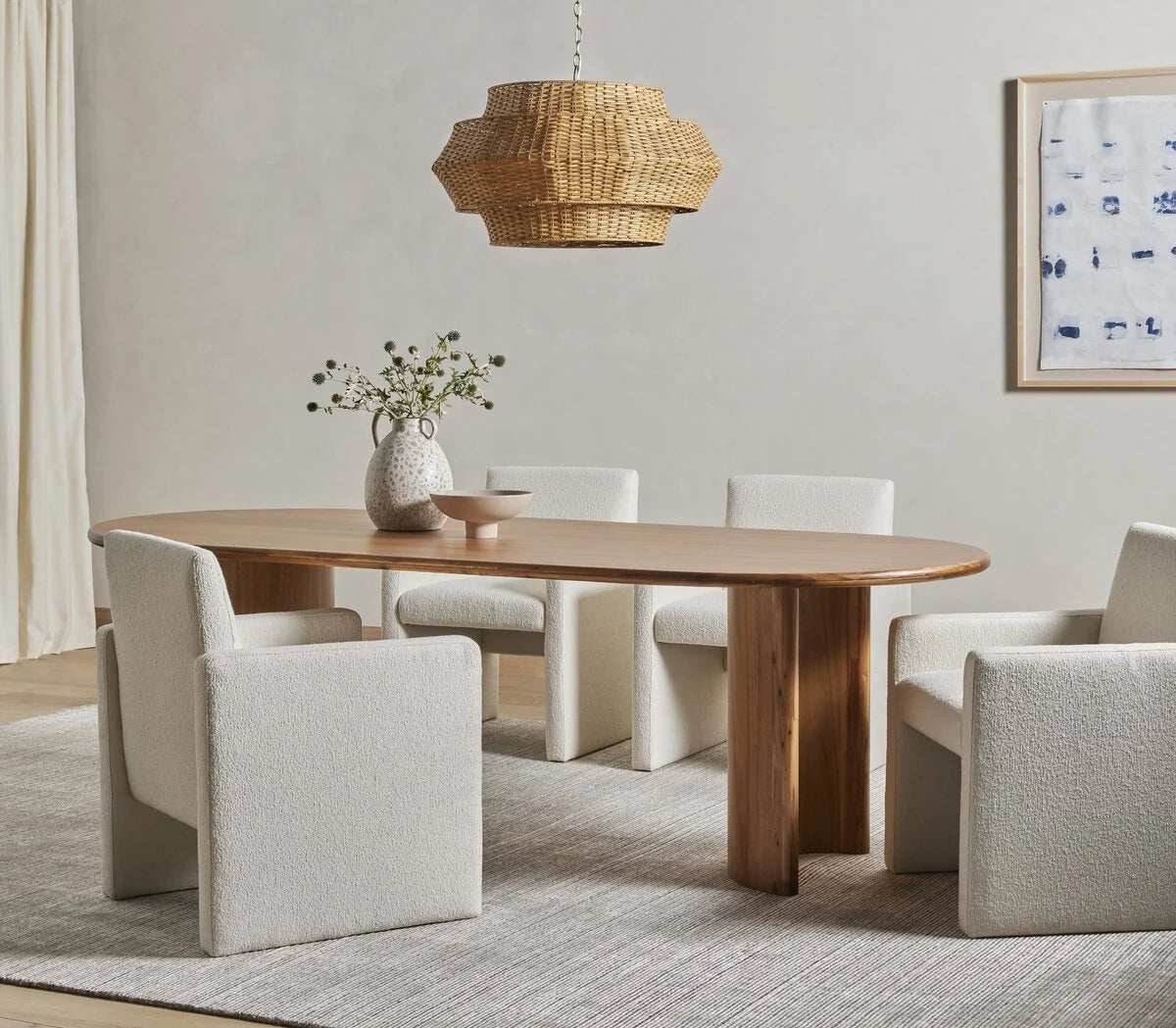 Luxury Modern Paden Dining Table European Style for Villa