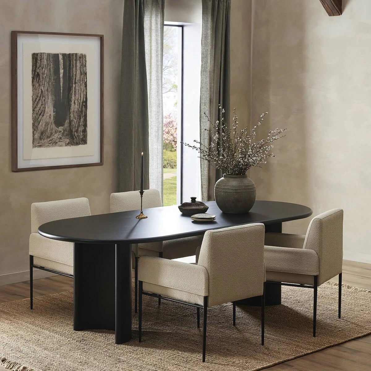 Luxury Modern Paden Dining Table European Style for Villa