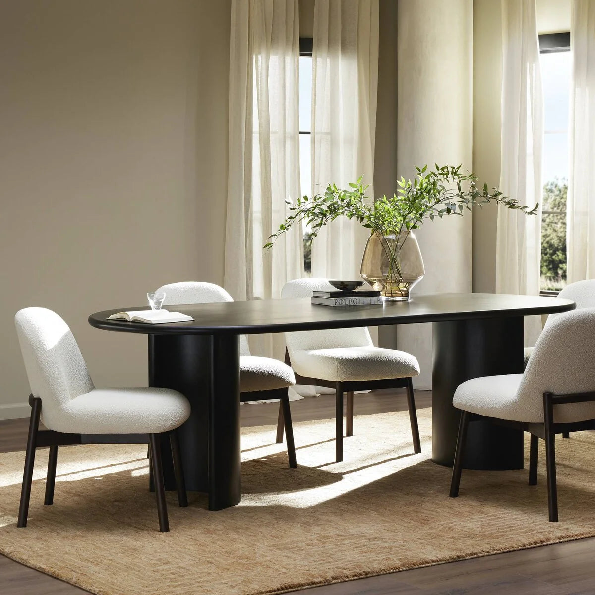 Luxury Modern Paden Dining Table European Style for Villa
