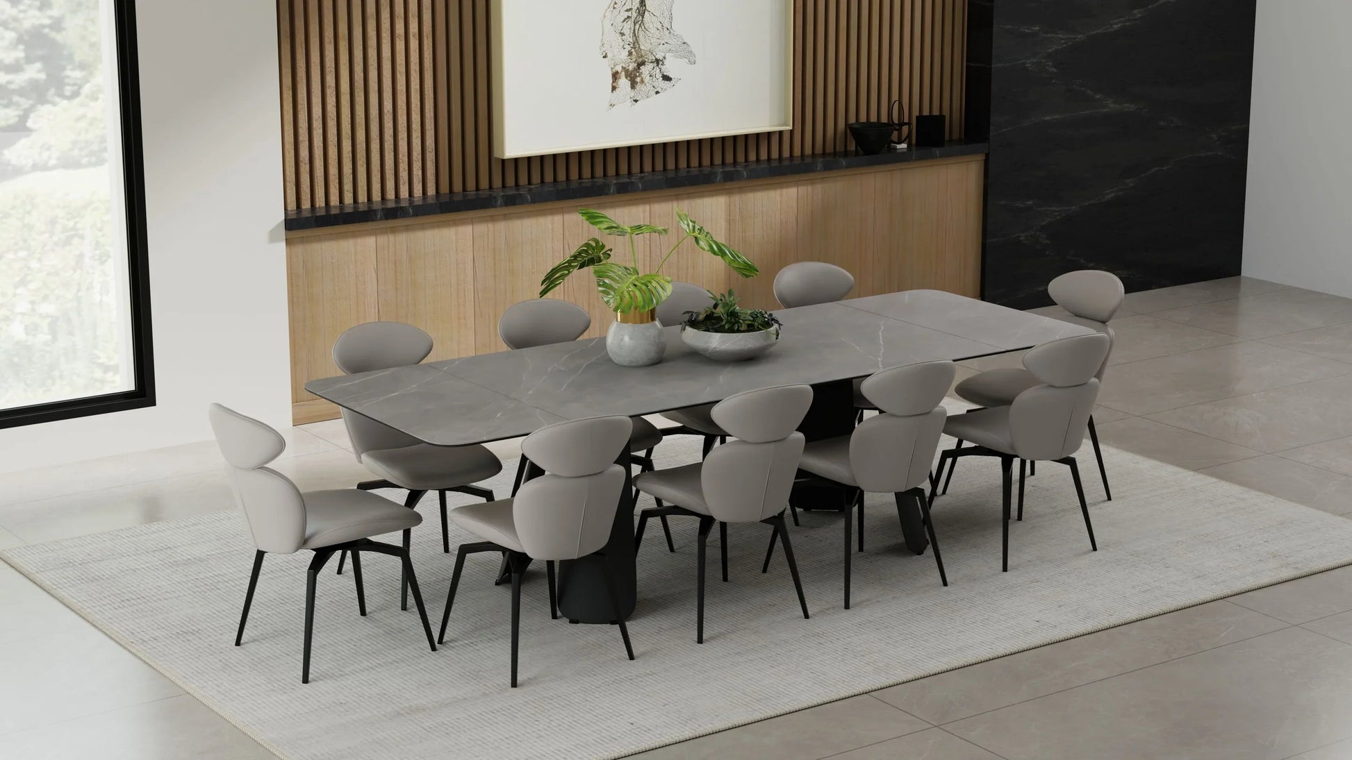 Luxury Modern Palace Dining Table European Style for Villa