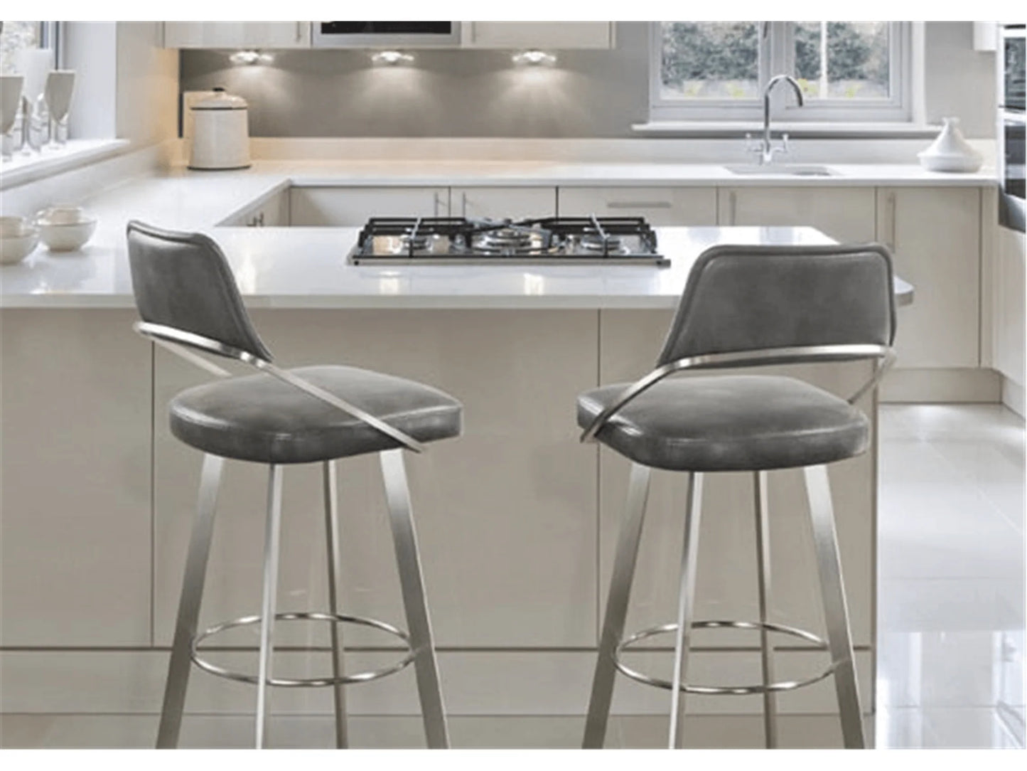 Luxury Modern Pamina Bar Stool European Style for Villa