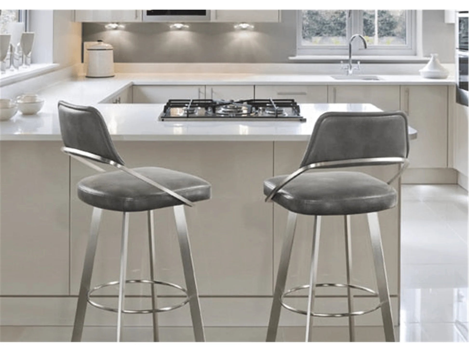Luxury Modern Pamina Bar Stool European Style for Villa