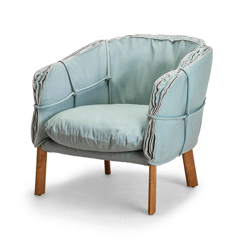 Luxury Modern Parchment Chair European Style for Villa