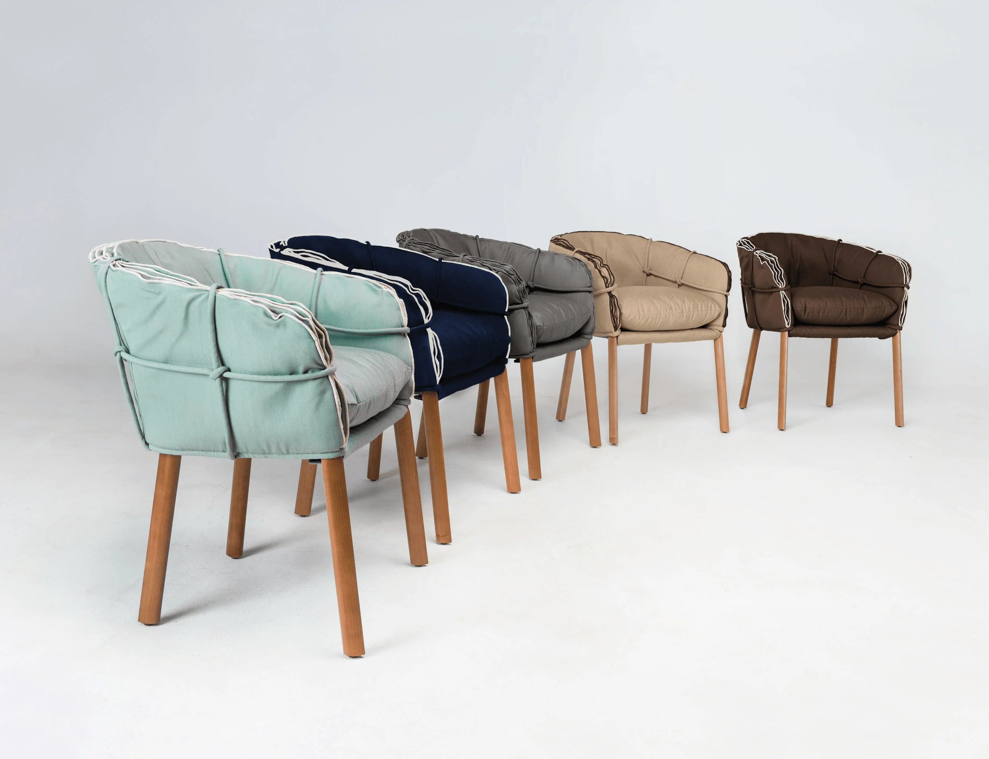 Luxury Modern Parchment Chair European Style for Villa