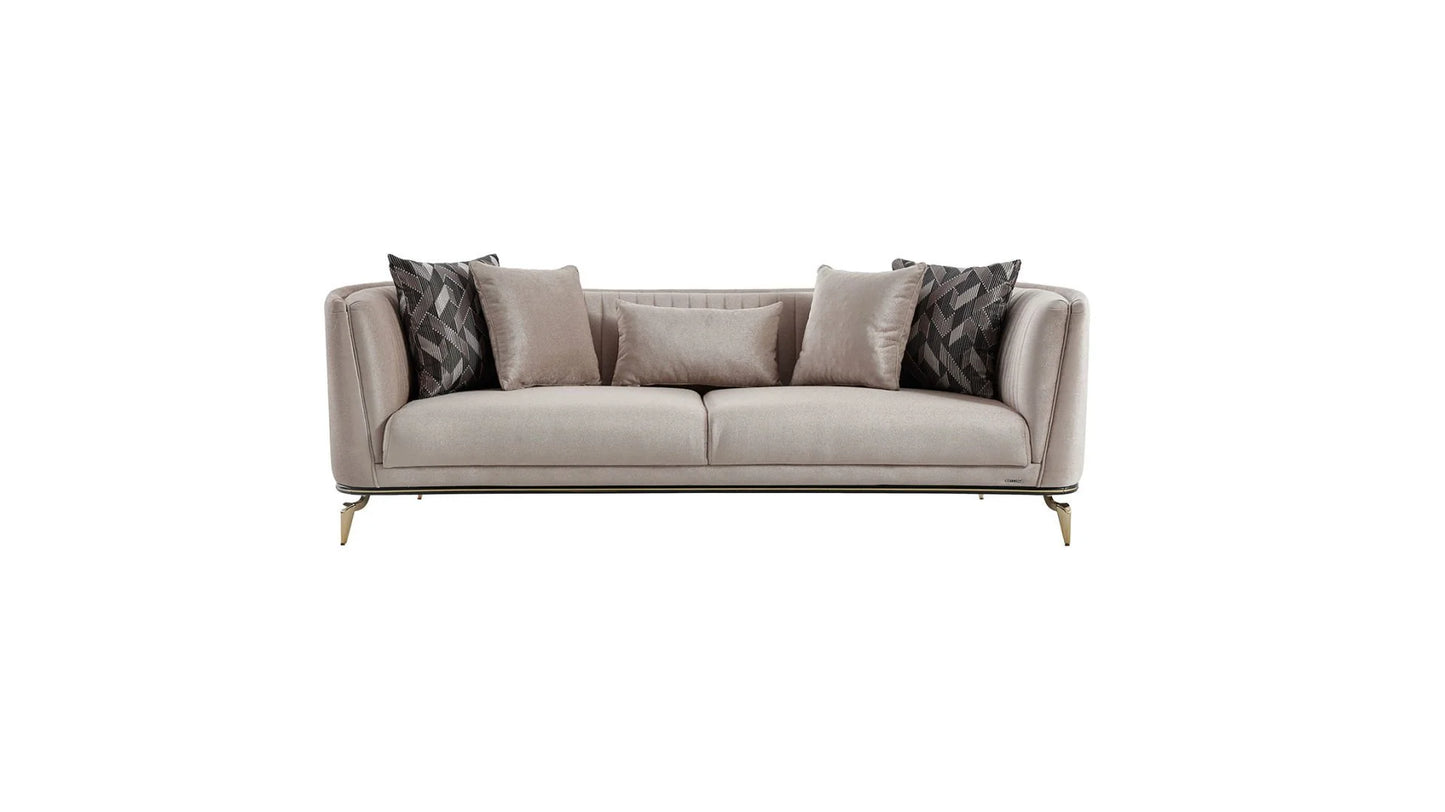 Luxury Modern Paris Sleeper Sofa European Style for Villa