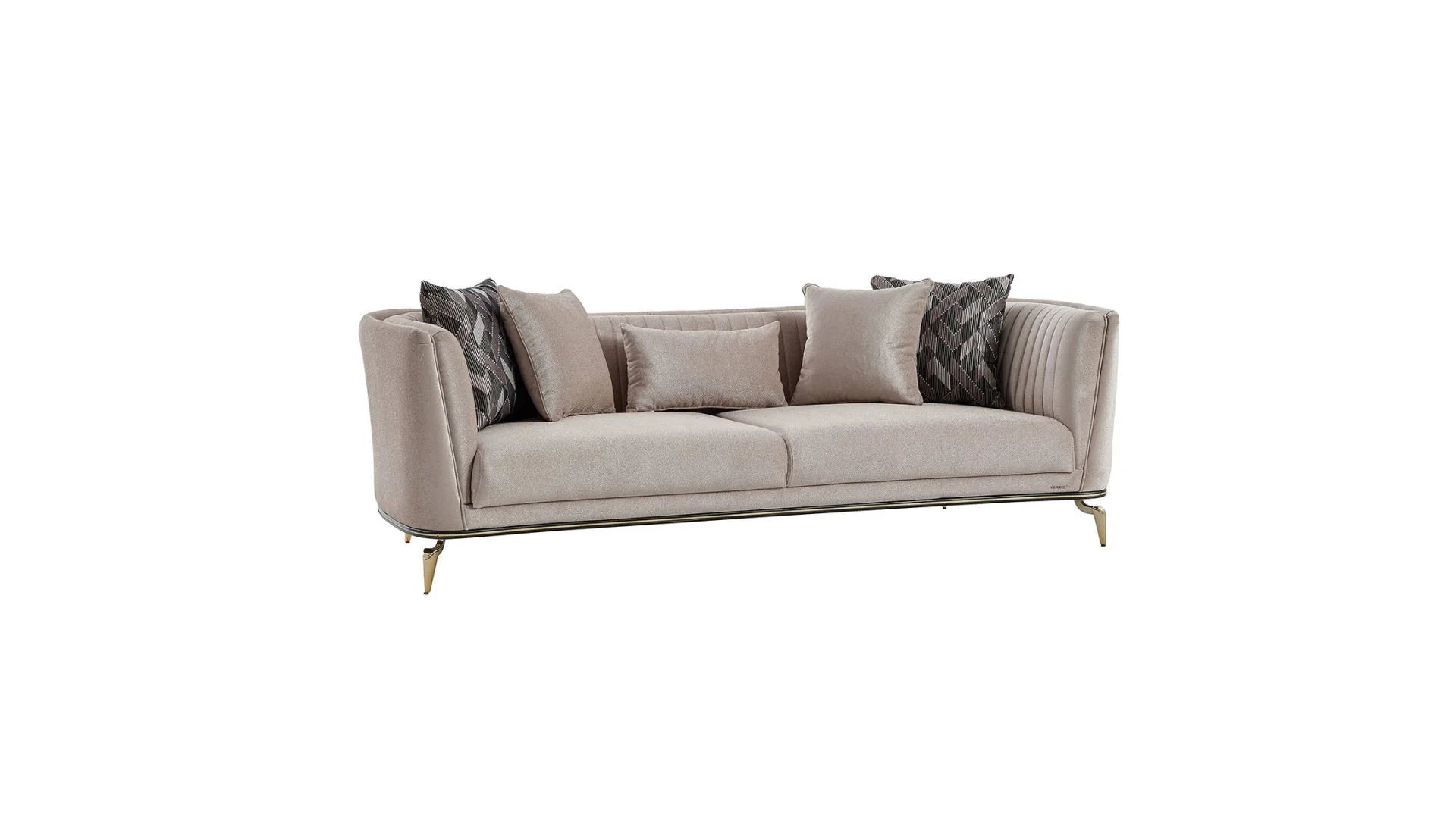 Luxury Modern Paris Sleeper Sofa European Style for Villa