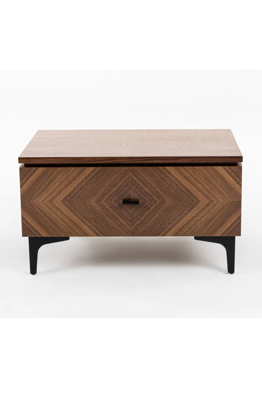 Luxury Modern Paula 1-Drawer Nightstand European Style for Villa