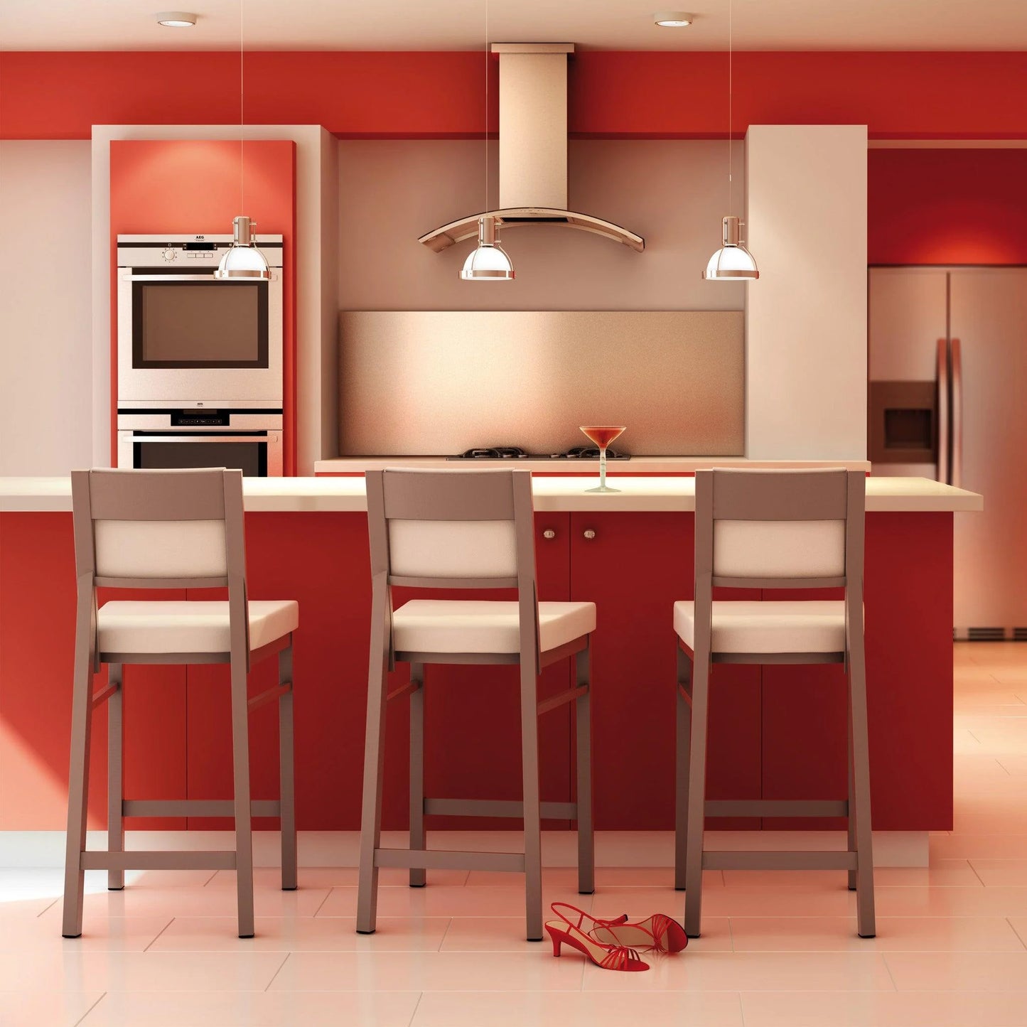 Luxury Modern Payton Stool European Style for Villa