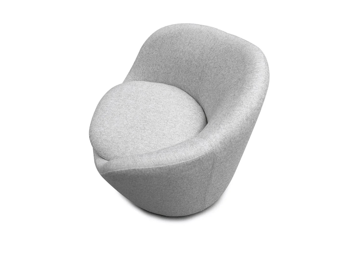 Luxury Modern Pebble Accent Chair European Style for Villa