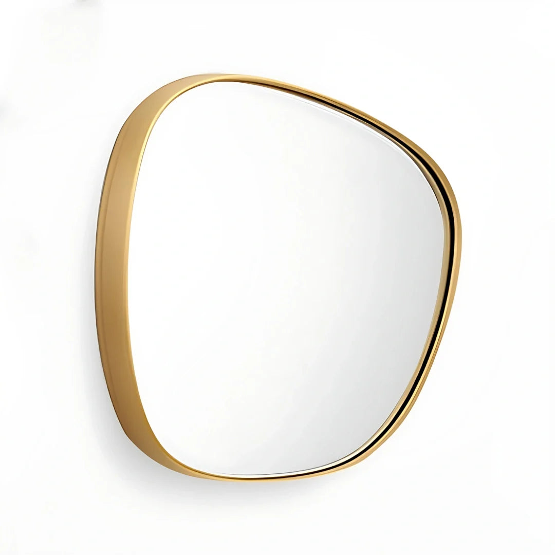 Luxury Modern Pebble Mirror European Style for Villa