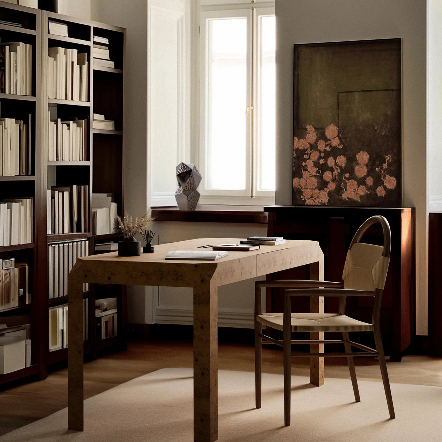 Luxury Modern Pernelle Dining Armchair European Style for Villa