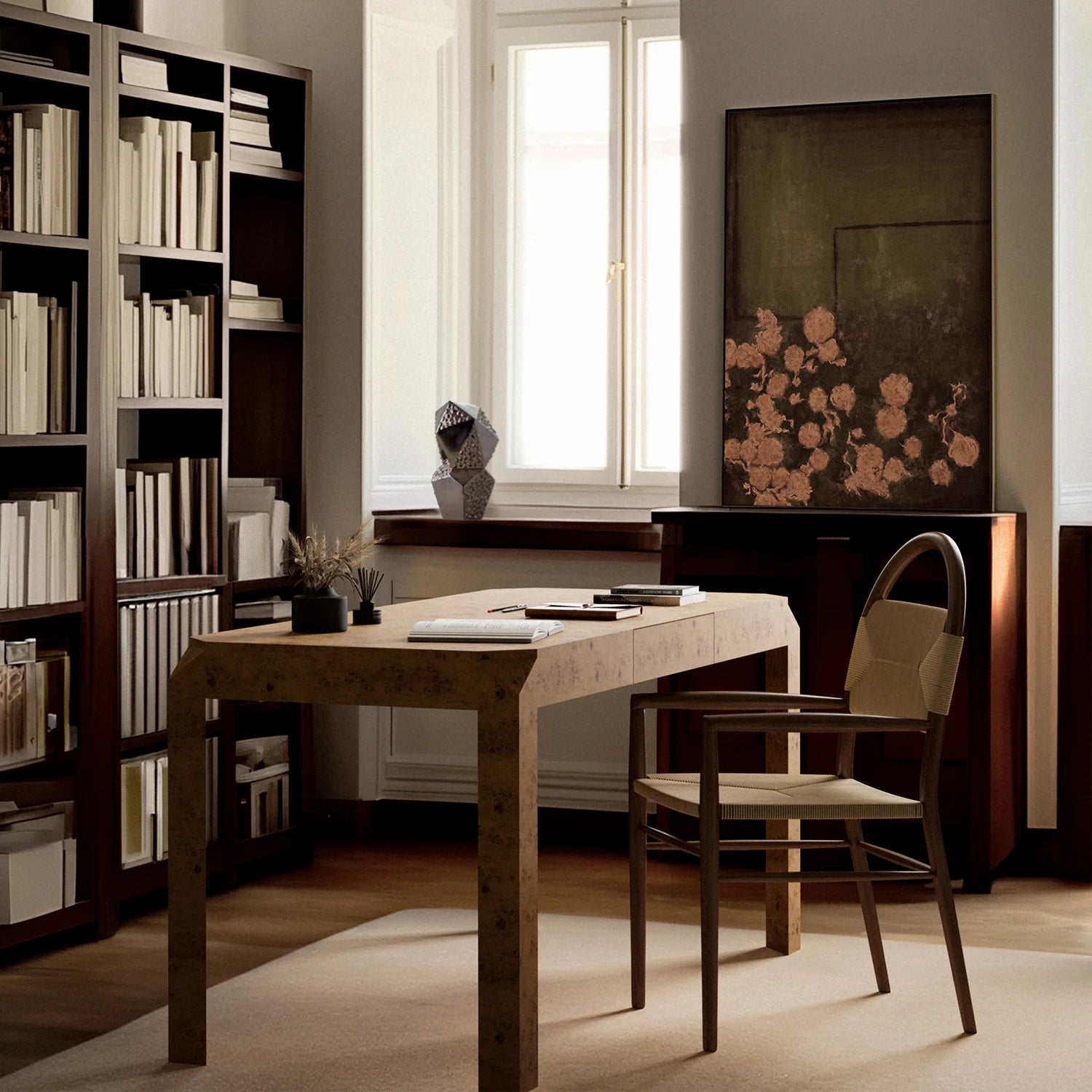 Luxury Modern Pernelle Dining Armchair European Style for Villa