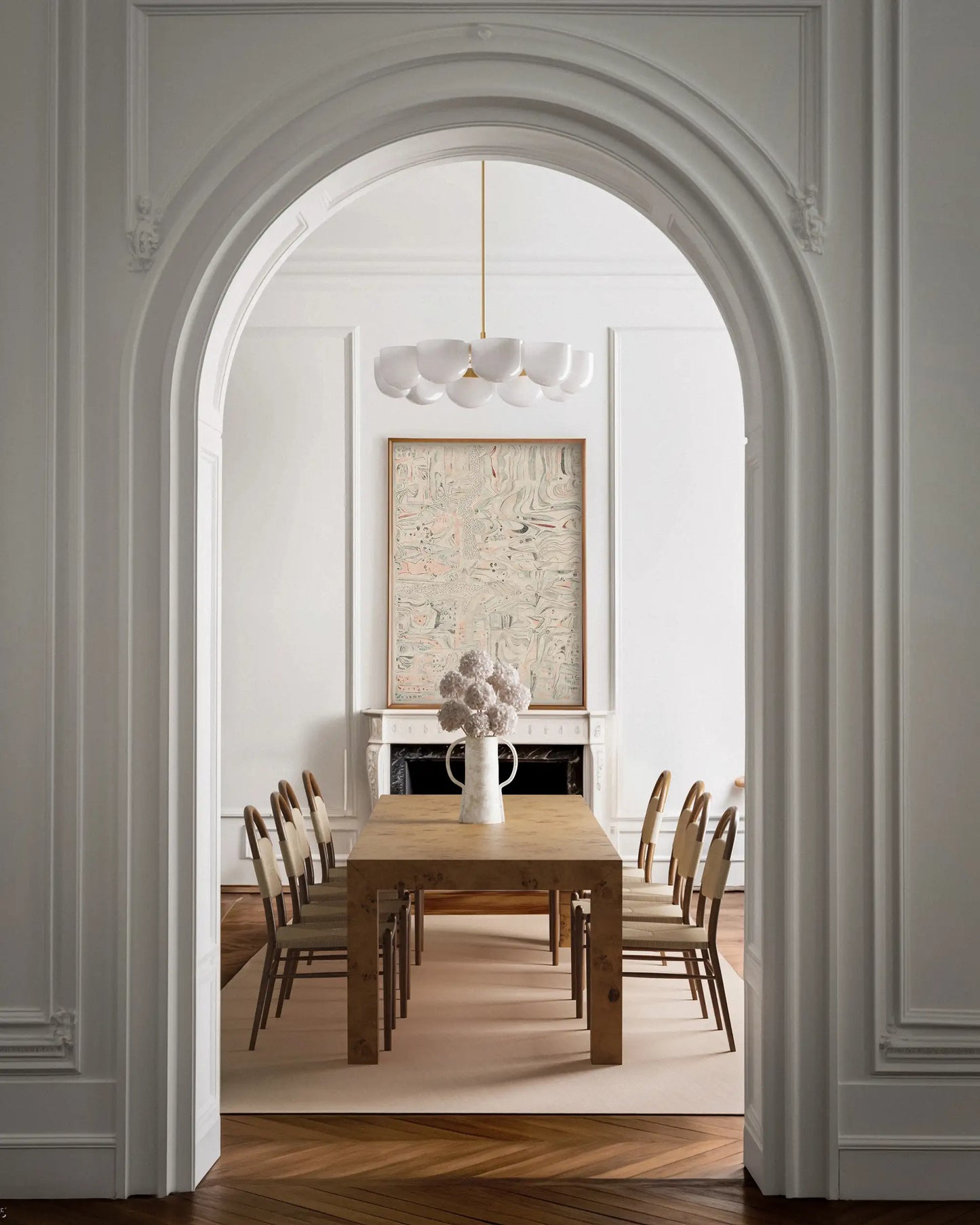 Luxury Modern Pernelle Dining Chair European Style for Villa