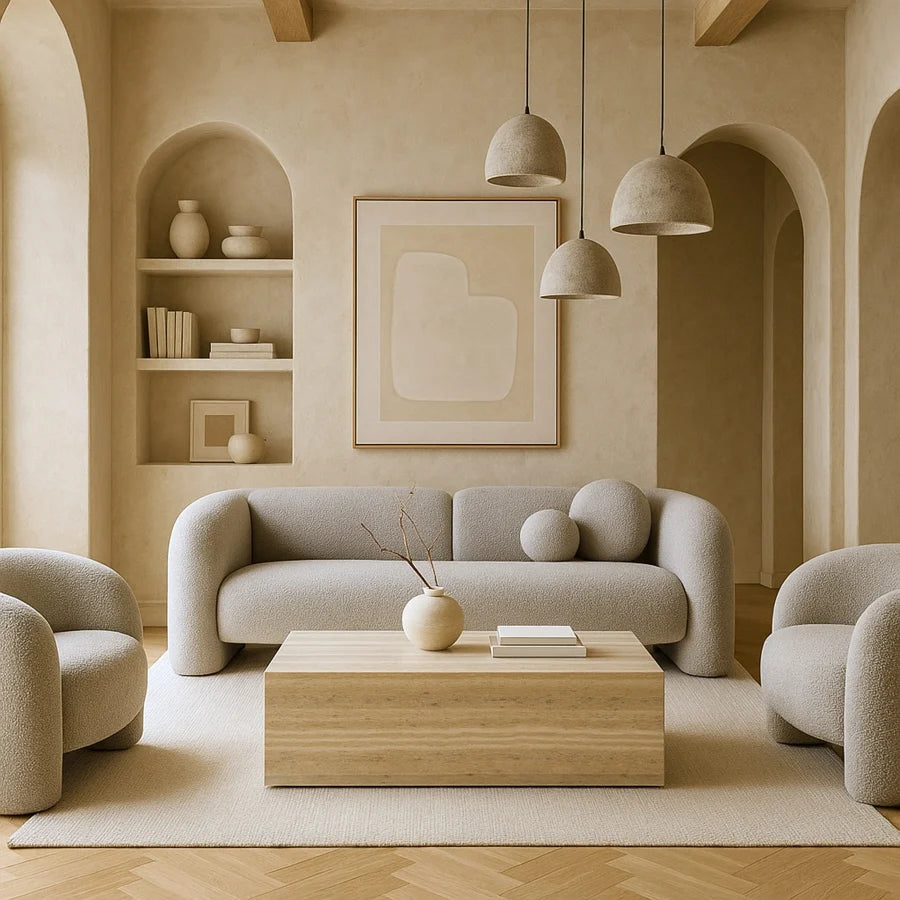 Luxury Modern Petra Coffee Table European Style for Villa